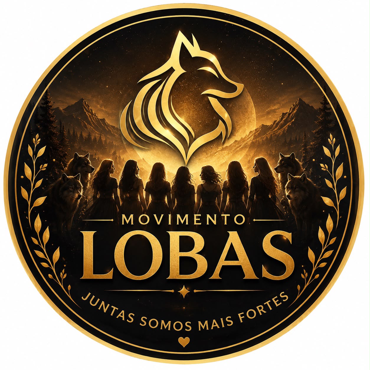 Selo do Movimento Lobas: Juntas somos mais fortes